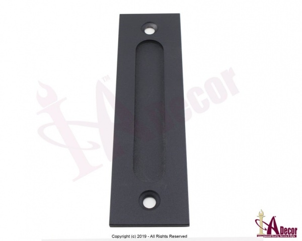 Flush Handle Black - Black Finger Pull Handle - Pocket Handle Black