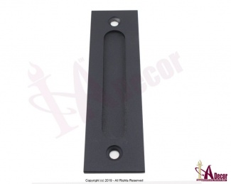 Flush Handle Black - Black Finger Pull Handle - Pocket Handle Black